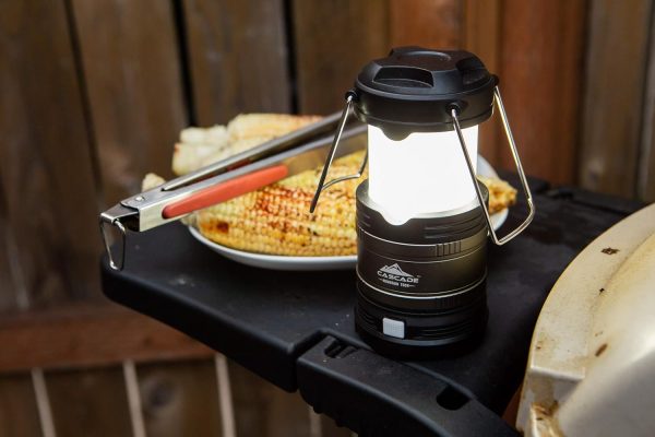 Cascade Mountain Tech Pop-Up IPX4 Water-Resistant LED Lantern with 4 Light Modes - 3 Pack - Image 9