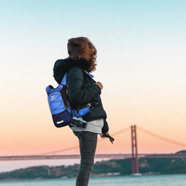Hydration Pack, Insulated Hydration Backpack with 2L BPA Free Water Bladder and Storage, Hiking Backpack for Men, Women, Kids for Running, Cycling, Camping - Keep Liquid Cool up to 5 Hours - Image 9