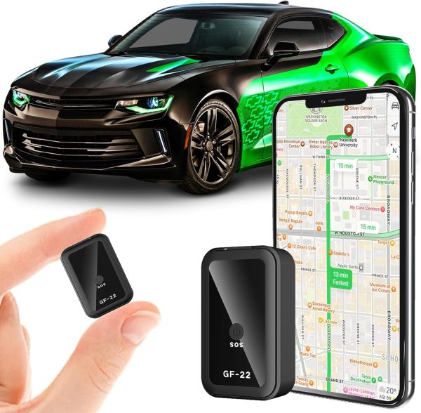 Mini GPS Tracker for Vehicles,Car GPS Tracker Portable Real Time Magnetic GPS Tracking Device,Full Global Coverage Location Tracker for Kids,Dogs,Trucks/Person,No Subscription Required/No Monthly Fee