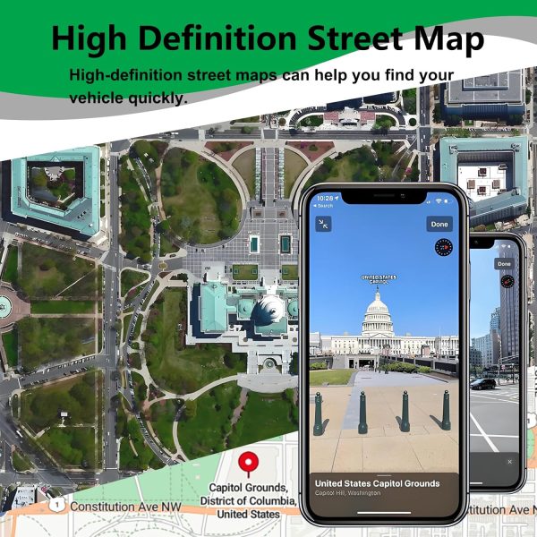 Mini GPS Tracker for Vehicles,Car GPS Tracker Portable Real Time Magnetic GPS Tracking Device,Full Global Coverage Location Tracker for Kids,Dogs,Trucks/Person,No Subscription Required/No Monthly Fee - Image 2