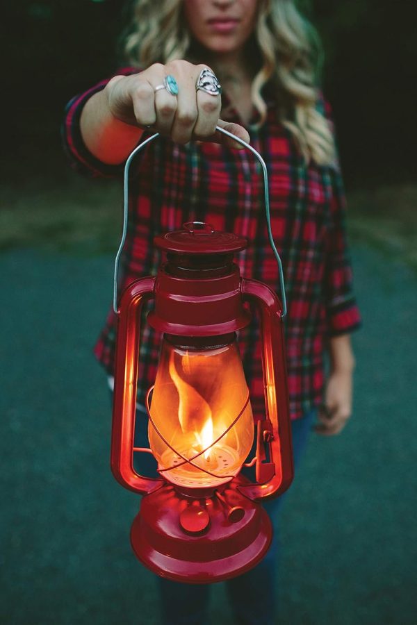 Stansport Hurricane High Oil Lantern - Image 5