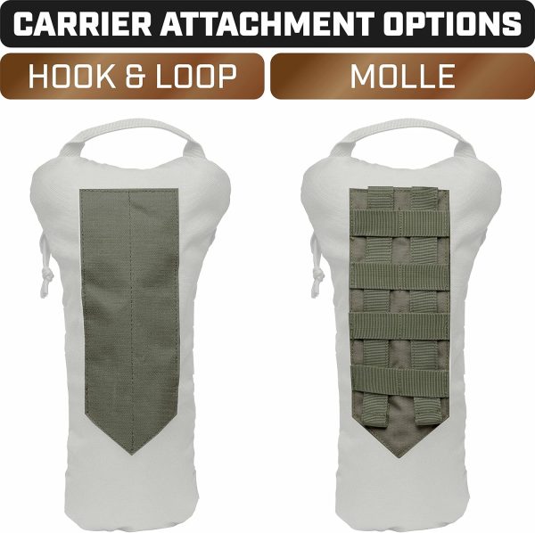 TACTICON Hydropack Elite | Tactical Bare Body Hydration Pack | Combat Veteran Owned Company | All Day Water Source | Hiking & Outdoor Bag | 3L Pocket - Image 7