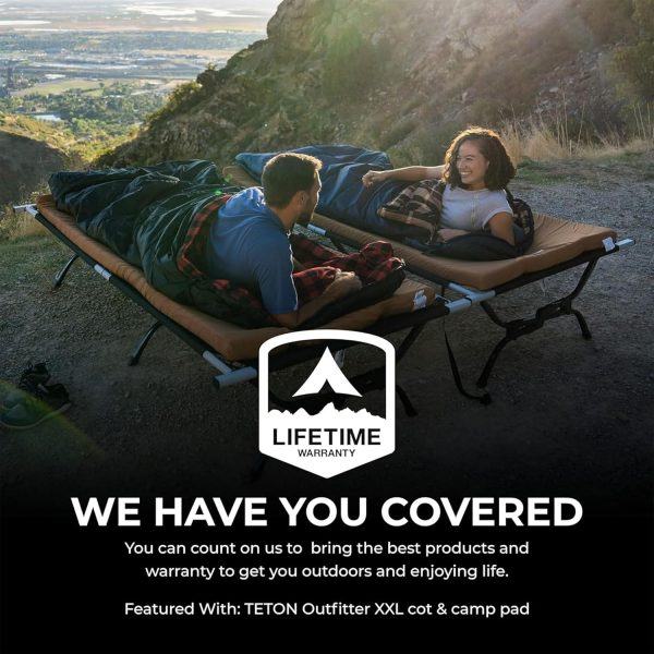 Teton Celsius XXL Sleeping Bags, All Weather Sleeping Bags for Adults, Camping Made Easy and Warm. Compression Sack Included - Image 6