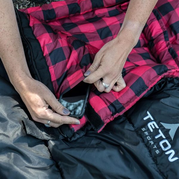 Teton Celsius XXL Sleeping Bags, All Weather Sleeping Bags for Adults, Camping Made Easy and Warm. Compression Sack Included - Image 8